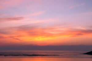 222389 - Zonsondergang Harlingen